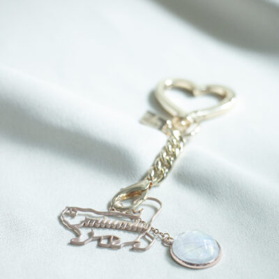 custom pet name bag charm | 定制寵物名字 毛髮吊墜 包包配飾