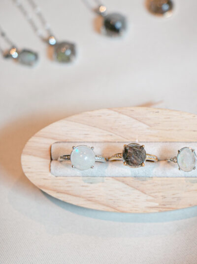 pet hair ring 4 claw oval  | 寵物毛髮四爪橢圓戒指 - Image 6