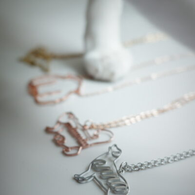 pet name necklace | 定制寵物名字項鍊