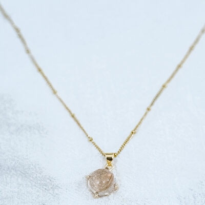 pet hair necklace  | 項鏈配寵物毛髮吊墜